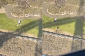 Amai, is de zon ineens weg in het Belgische Oostende