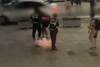 Amerikaanse soldaten op verlof zetten 4 juli viering op de kaart in Zuid-Korea