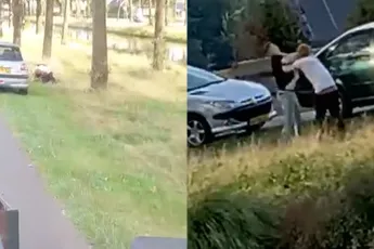 Anders parkeer je toch je auto om in de berm te gaan matten