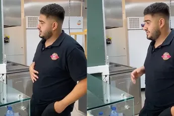 Burgerbakker Ammar Bozoglu maakt bezoek snackbar nog leuker met Hazes