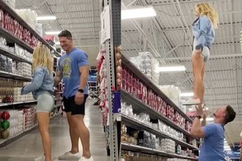 Couple Goals tijdens boodschappen doen toch makkelijker als fitgirl bent