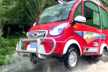 De goedkoopste elektrische auto kost 1200 dollar en valt niet tegen