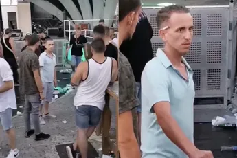 Duidelijk geen paracetamolletje voor vakantieganger op Zrce Beach