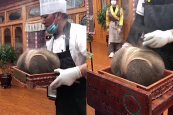 Eet smakelijk: Iemand trek in een maag gevuld met stoom?