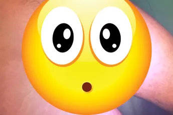 Foto van krachtpatser met penis vast in halterschijf die je niet wil zien!