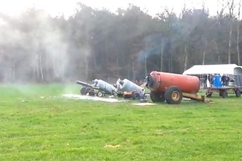 Gewoon een knallende compilatie van carbidschieten in Nederland