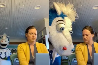 Goed kijken, goed kijken en dan lekker aanpakken. Pats!