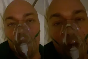 Hans aka Joel Borelli heeft corona en heeft een boodschap