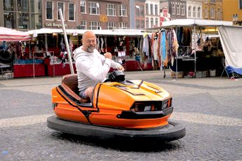 Henri en zijn botsauto maken Groningen een stuk vrolijker