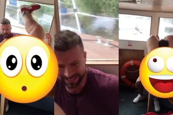 Hey schat, zijn er helemaal geen video's gemaakt op je vrijgezellenfeest?