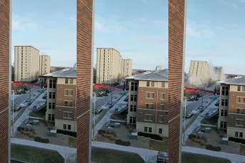 Hoppa, daar gaan twee studentenflats van de University of Nebraska