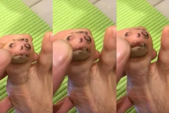 Internet kan uit: Zing eens een liedje met je teen