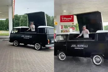 Joël Borelli steekt hart onder de riem bij pomp