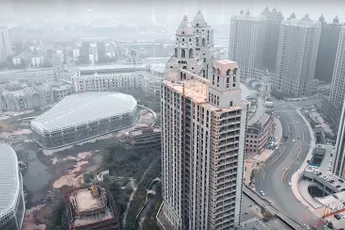 Kijkje in de verlaten Chinese spookstad Xiangyun International Project