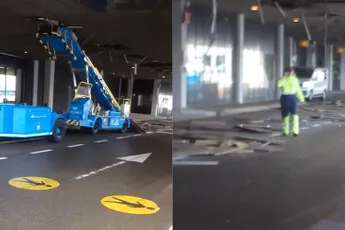 KLM Medewerker geen medewerker van de maand en ook niet "Lekker gewerkt pik"