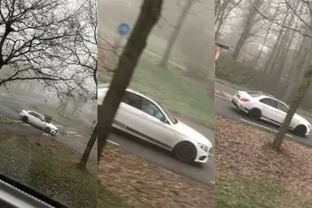 Lekker ballonnen slurpen in een auto in Wijchen, moet kunnen...