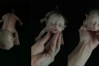 Maleisiërs in paniek na vondst zogenaamde weerwolfbaby