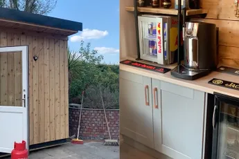 Man in Wales heeft enorme mancave tijdens lockdown periode gemaakt