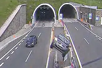 Mensen in Slowakije hebben nogal moeite met tunnels