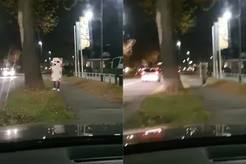 Mensen plagen met Mobiele Flitspaal in Woudenberg