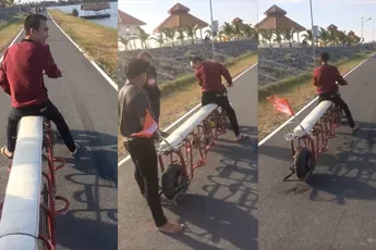 Met deze motorfiets kun je met al je vrienden op stap