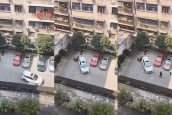 Misschien toch nog even vijftig lessen inparkeren nemen...