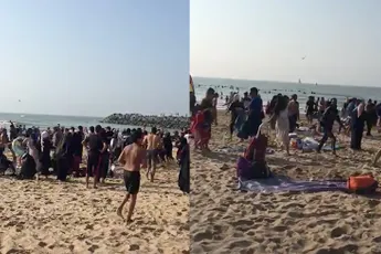 Nee joh, vandaag was het Belgische Oostende de plek om amok te maken