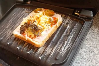 NOPE, dat zijn geen geintjes meer: Tosti met Tarantula