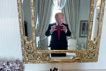 Official Message from Donald Trump to Joe Biden: Trump doet White House Tour