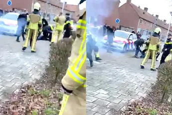 Ondertussen in Almelo: Lekker matten met de hulpdiensten om doven vreugdevuur