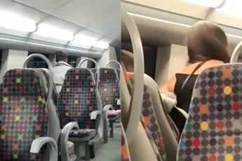 Ophef in Portugal: Drietal gebruikt trein in Lissabon als hotelkamer