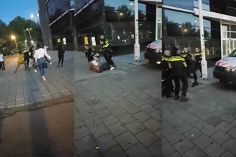 Politie grijpt in bij vechtpartij en dan vliegt er ineens een pruik voorbij
