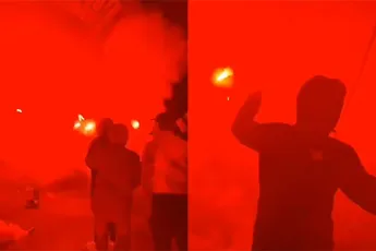 PSV fans niet echt lekker bezig
