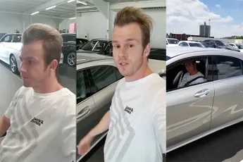 Rapper Sjors gaat dik: Koopt Mercedes-Benz A Klasse 180D AMG