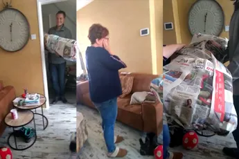 Schoonmoeder enorm verwend op moederdag