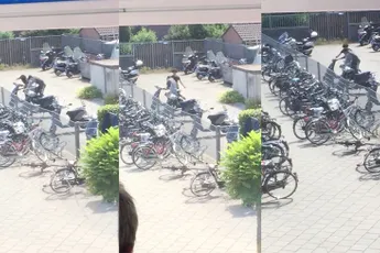 Scooter vakkundig gestolen op schoolplein in Houten