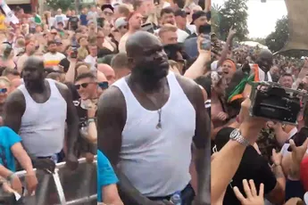 Shaquille O'Neal heeft het naar zijn zin op Tomorrowland