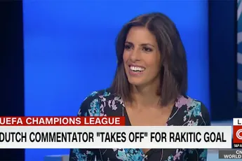 Sierd de Vos haalt CNN met opstijgen na goal van Rakitic