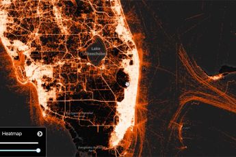 Smartphone traceren laat verspreiding COVID19 zien na Spring Break