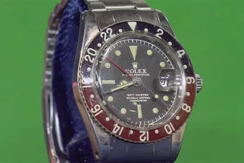 Soldaat kocht in 1960 GMT Master Model Rolex en hoort hoeveel het waard is