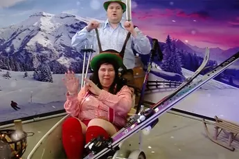 Stampen met snoeiharde versie Bakfiets naar Tirol