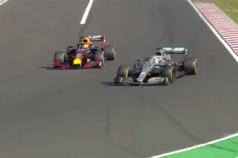 Veni, vidi, maar geen vici: Verstappen ziet Hamilton passeren in GP Hongarije