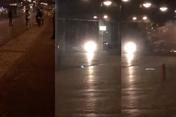 Video plofkraak pinautomaat in Amsterdam Geuzenveld