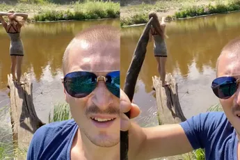 Vladimir heeft een leuke video, maar slaapt wel paar weken op de bank