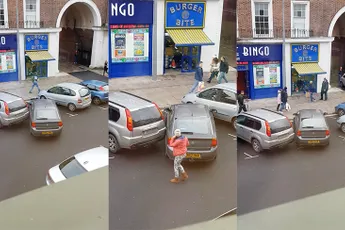 Vrouw in Engelse Hull is echt een ramp met parkeren