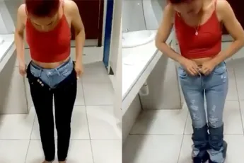 Vrouw in Venezuela probeerde 8 broeken te stelen