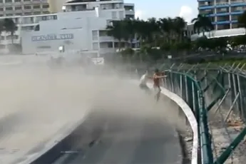 Vrouw komt om door jetblast vertrekkend vliegtuig op Sint Maarten