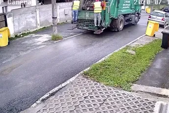 Vuilnisman had bijna zijn laatste werkdag