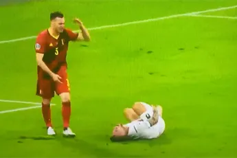 Wonderbaarlijke genezing van Ciro Immobile na doelpunt van Italië