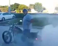 Biker kan beter zijwieltjes nemen